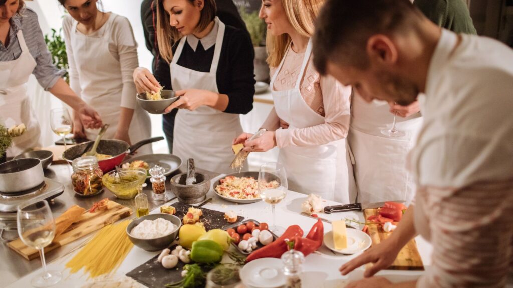 cours de cuisine pour enseignants