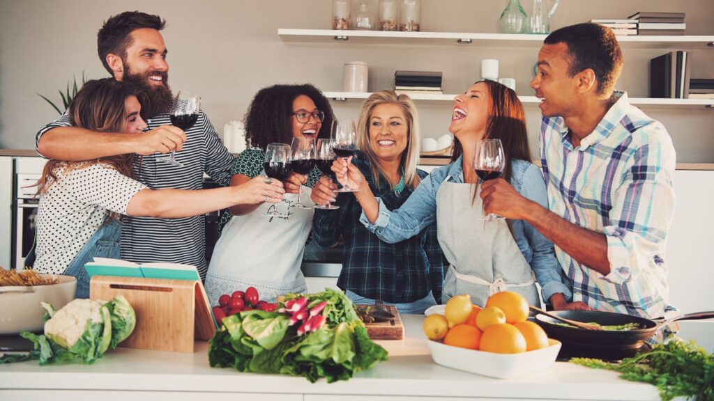 Cours de cuisine amusant