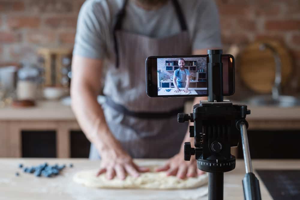 organiser un cours de cuisine en ligne