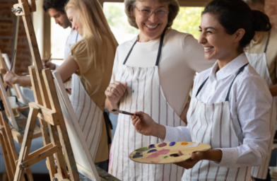 Wie man ein Paint und Sip-Unternehmen gründet