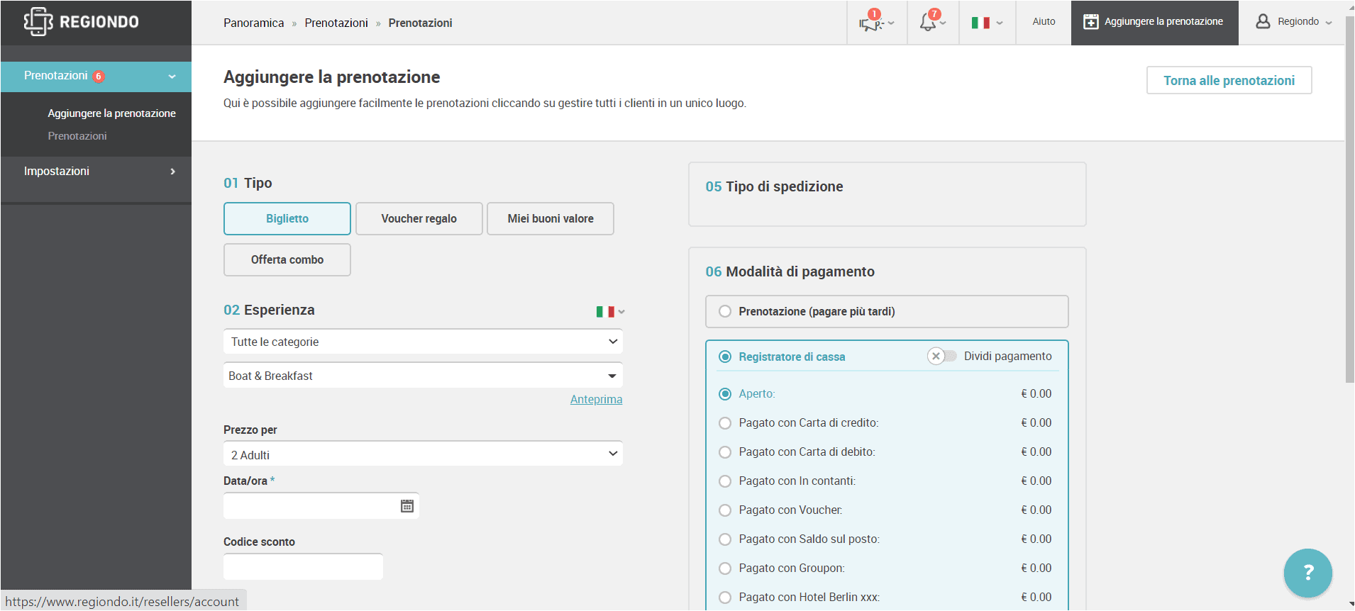 funzione multi utente _come aumentare le prenotazioni tour attività esperienze (3)