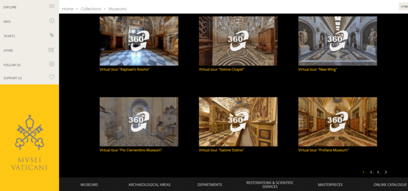 vatican virtual tours